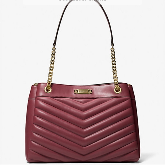 Michael Kors Handbags - NWT Michael Kors Whitney Quilted MD Chain Shoulder Tote